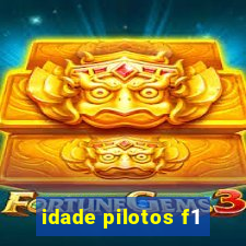 idade pilotos f1